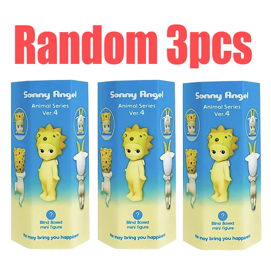 Sones and Angel Hippers Blind Box Mystery Box Series Dreaming Mini Anime Figure Ornaments Dolls Children Christmas Birthday Gift